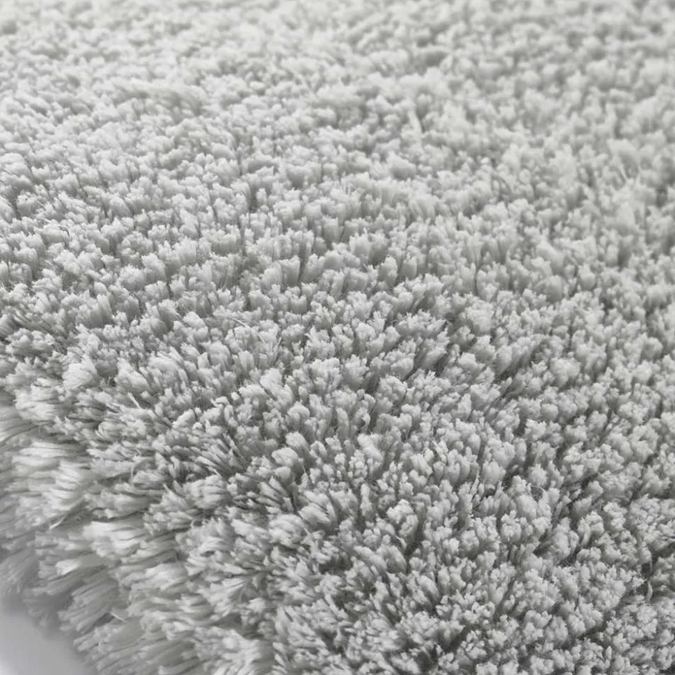 Hochflorteppich in Silbergrau - Ronin