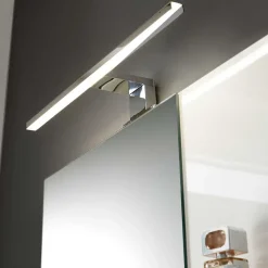 Hochglanz Badeinrichtung in Weiß - Vauflos (dreiteilig)