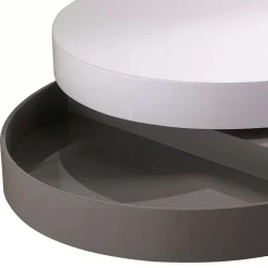 Hochglanz Design Wohnzimmertisch drehbar - Tulima