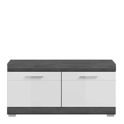 Hochglanz Dielenmöbel Set - Nancys (dreiteilig)