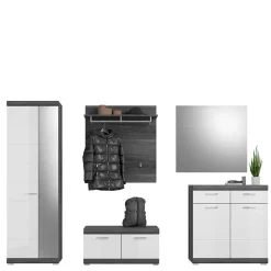 Hochglanz Flurmäbel Kombination - Nancys (fünfteilig)