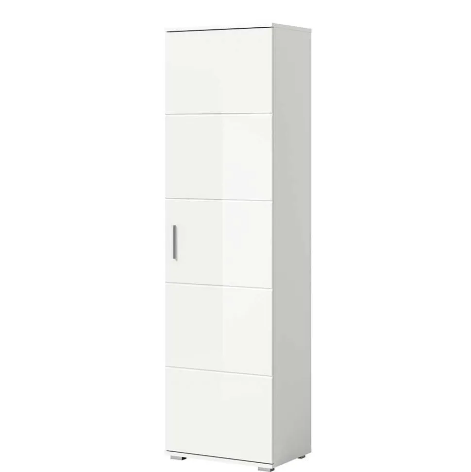 Hochglanz Flurschrank in Weiß - Rugova