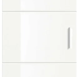 Hochglanz Flurschrank in Weiß - Rugova