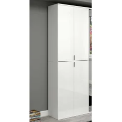 Hochglanz Flurschrank mit vier Türen - Ejulia