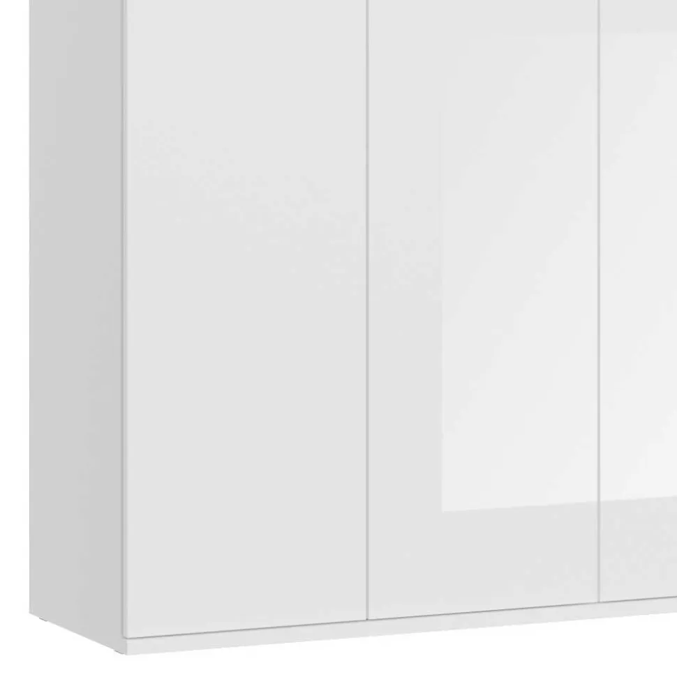Hochglanz Kleiderschrank 6-türig - Ejulia (zweiteilig)