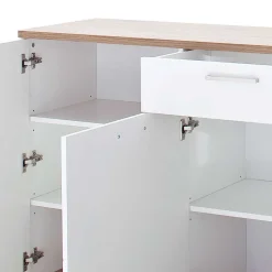 Hochglanz Sideboard in Weiß - Icadro