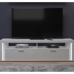 Hochglanz TV Board mit LED Beleuchtung - Gomata