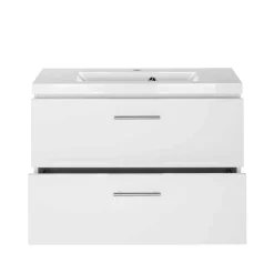 Hochglanz Wand Waschtisch mit Waschbecken - Vohdan