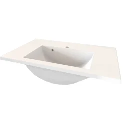 Hochglanz Wand Waschtisch mit Waschbecken - Vohdan