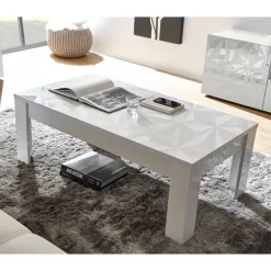 Hochglanz Wohnmöbel in Weiß - Vovasoma (dreiteilig)