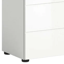 Hochglänzender Waschbeckenunterschrank in Weiß - Vitablos