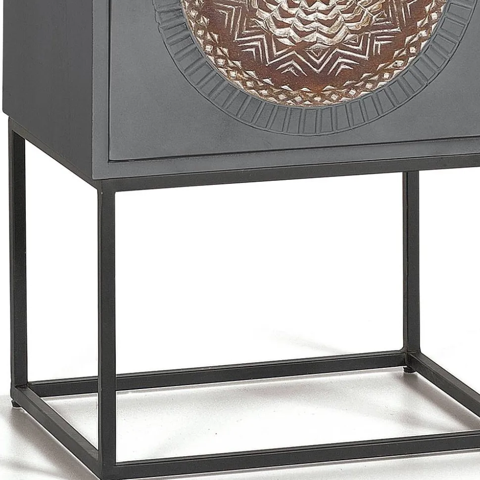 Hochkommode - dekorativ mit Mandalas - Mesusco