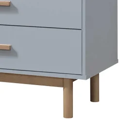 Hochkommode - zweifarbiger Scandi Chic - Caldaro