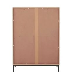 Hochkommode in Eiche Holzoptik - Lunira