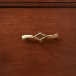 Hochkommode in Walnussbraun - Dramos