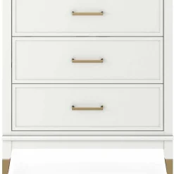 Hochkommode in Weiß und Gold - Blames