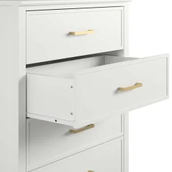 Hochkommode in Weiß und Gold - Blames