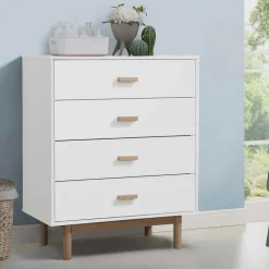 Hochkommode mit vier Schubladen - Savuta