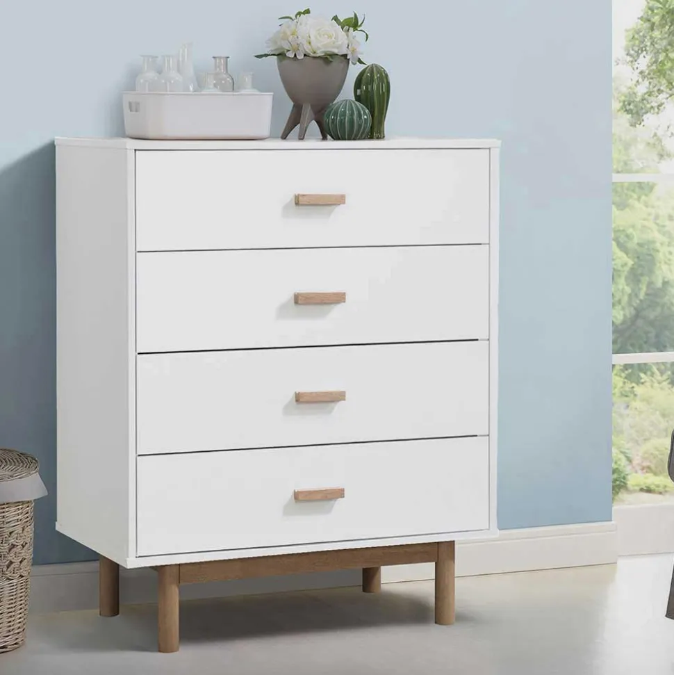 Hochkommode mit vier Schubladen - Savuta