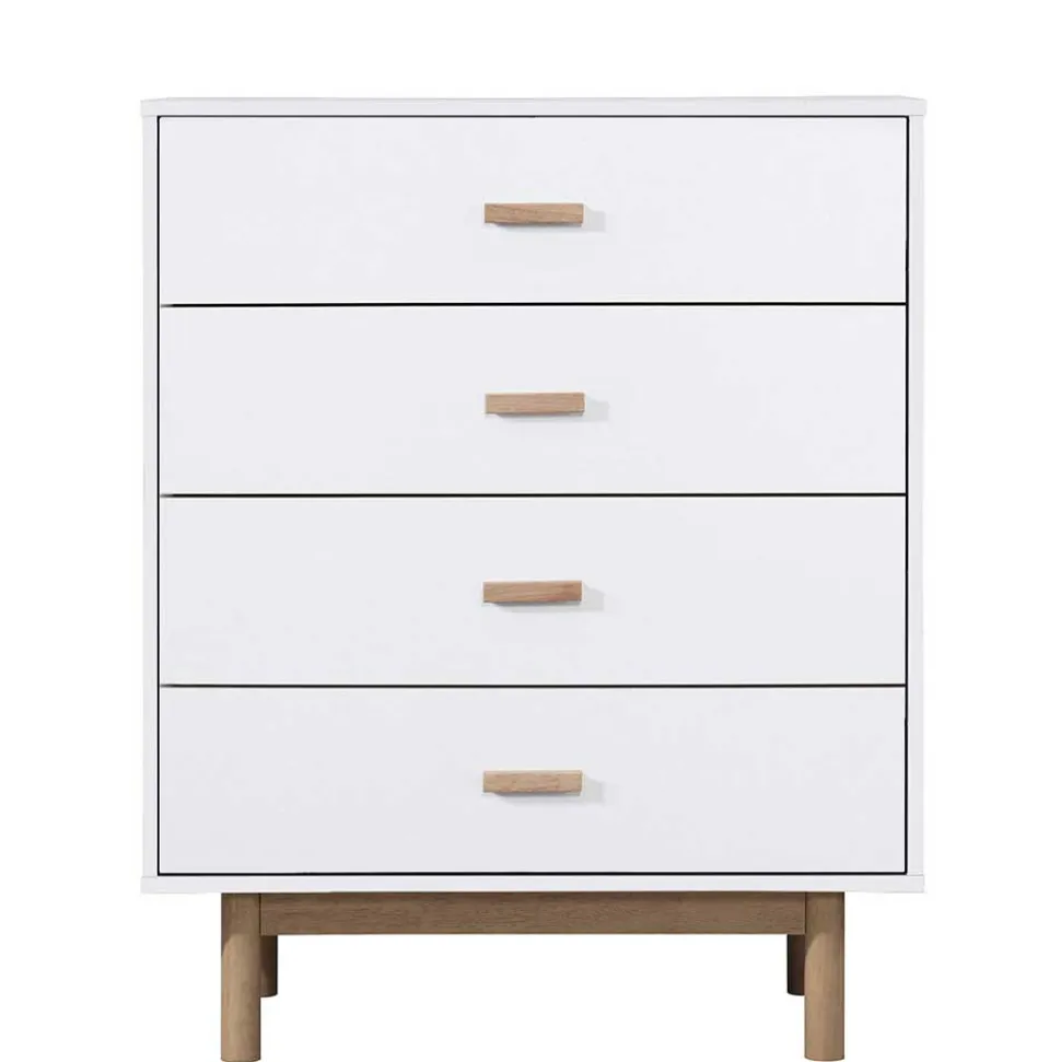 Hochkommode mit vier Schubladen - Savuta