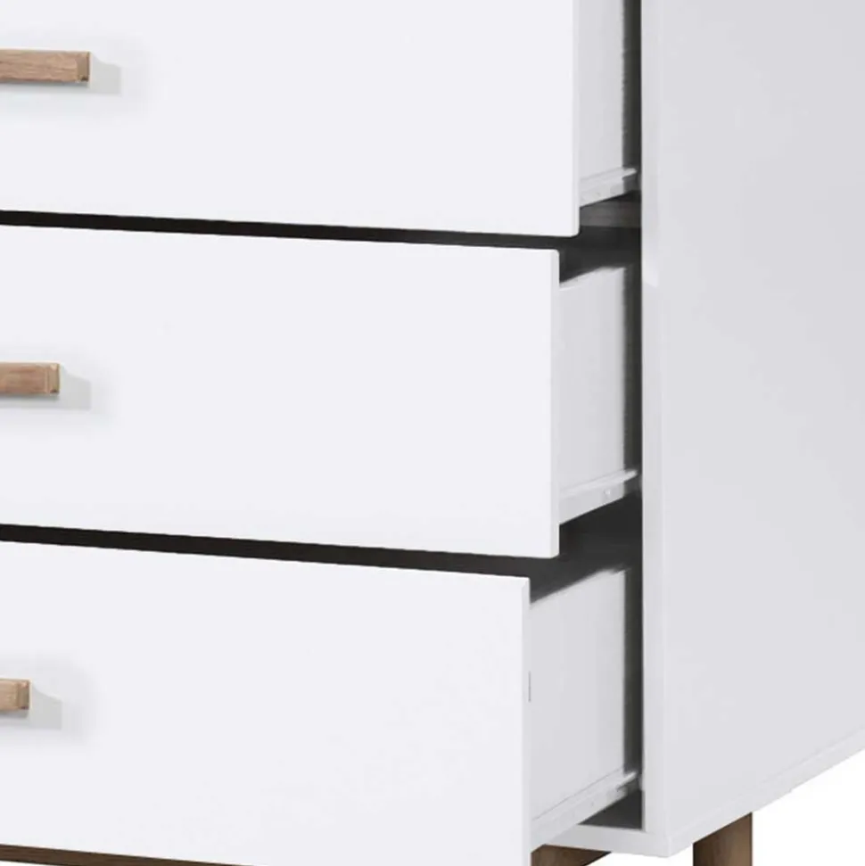 Hochkommode mit vier Schubladen - Savuta