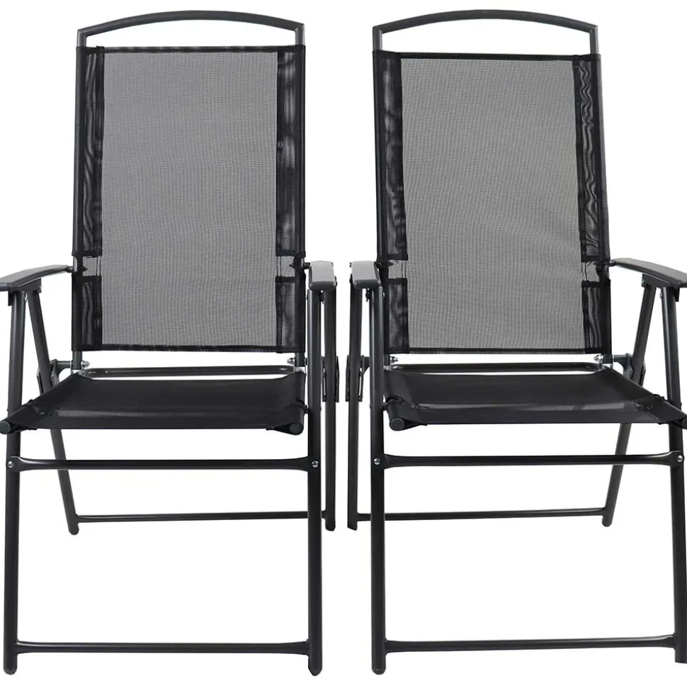 Hochlehner Gartenstühle klappbar - Alcamo (2er Set)