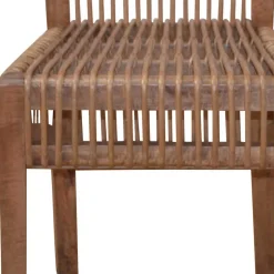 Hochlehner Rattanstuhl in Braun - Tiploma (2er Set)