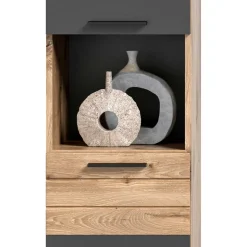 Hochschrank fürs Bad - 2-türig & Fach & Schublade - Depart