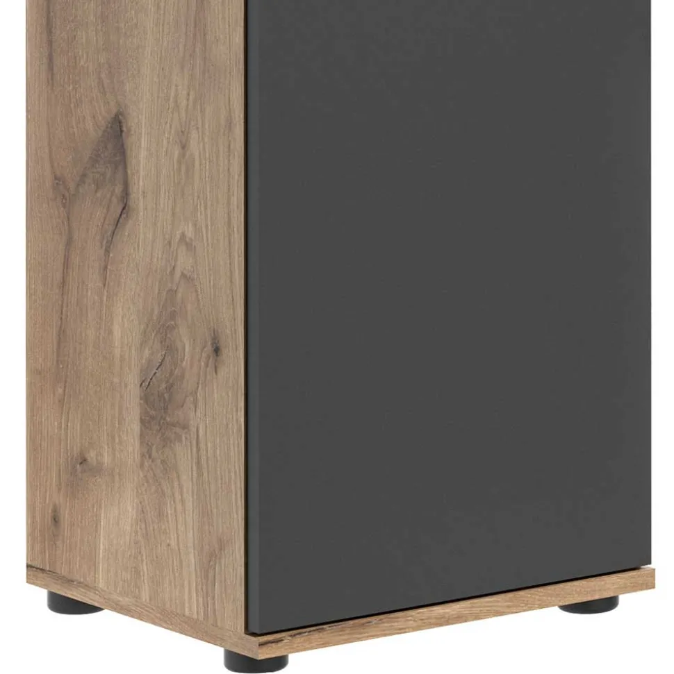 Hochschrank fürs Bad - 2-türig & Fach & Schublade - Depart