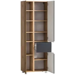 Hochschrank mit drei Türen mit Schublade - Jambi