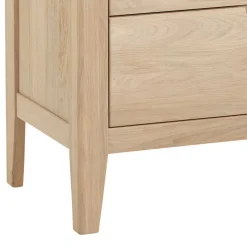 Hochwertige Massivholz Vitrine 2-türig - Vangus I