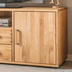 Hochwertige Wohnzimmer Möbel in Eiche - Teano (vierteilig)