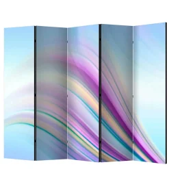 Hochwertiger Leinwand Paravent mit Druck - Corunna