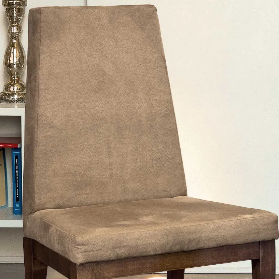 Hochwertiger Polsterstuhl mit Massivholzgestell - Carissina