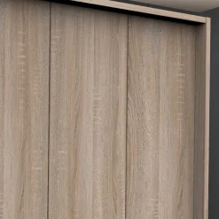 Hochwertiger Schlafzimmerschrank foliert Holzoptik - Zayun