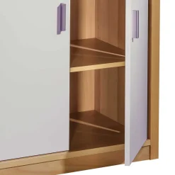 Hochwertiger Sekretär in Creme & Buche - Rayn