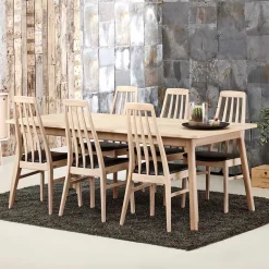 Hochwertiger Stuhl aus Eichenholz - Baddy (2er Set)