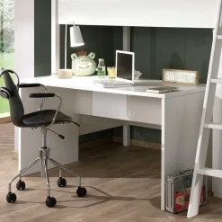 Hochwertiges Hochbett mit Schrank - Rikardio (dreiteilig)