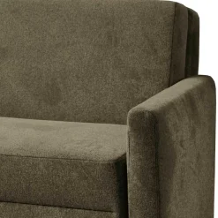 Hochwertiges Schlafsofa in Dunkelgrau Stoff - Floriva