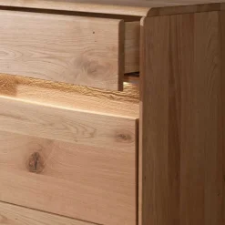 Hochwertiges Wildeiche Sideboard 184x86x44 cm - Acmida