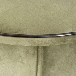 Hocker in Oliv Grün mit Dunkelgrau - Enlino