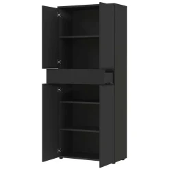 Hohe Büroschränke & Regal Kombination - Tila (dreiteilig)