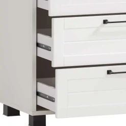 Hohe Kommode mit Fach & vier Schubladen - Goliat