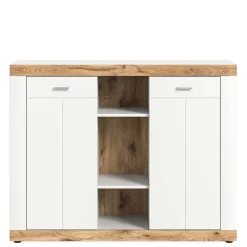 Hohe Kommode mit zwei Türen & drei Fächern - Hihat