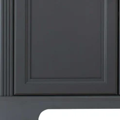 Hohe Türen-Kommode in Dunkelgrau - Joe