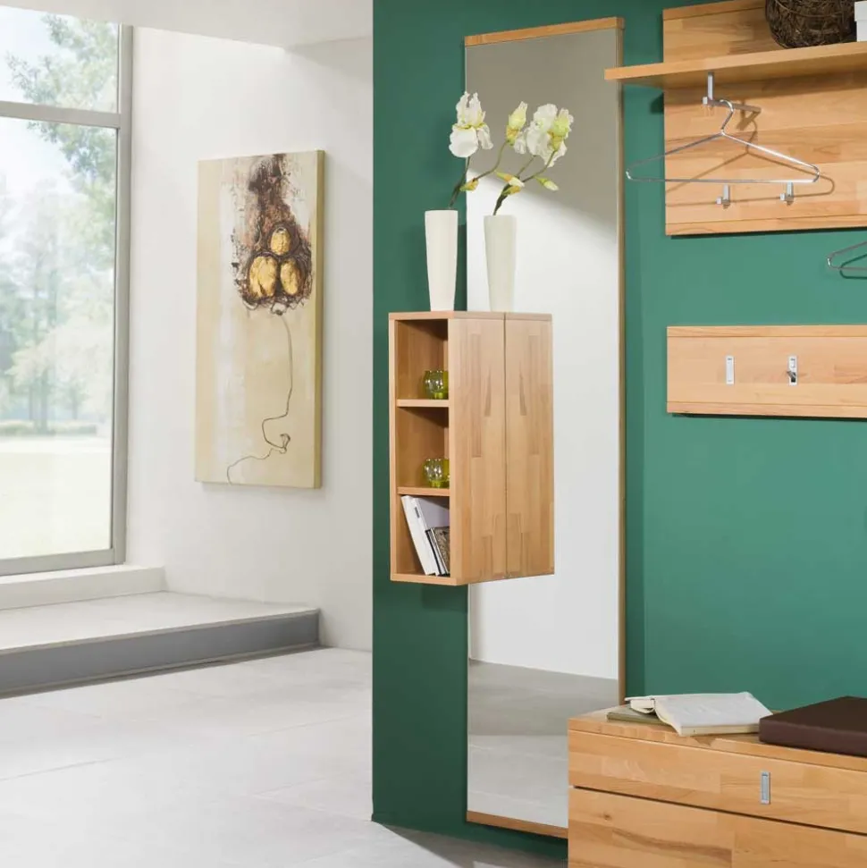 Hoher Spiegel Wislama mit Regalelement