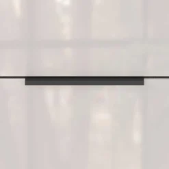 Hohes Sideboard in Hellgrau - Aquara