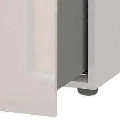 Hohes Sideboard in Hellgrau - Aquara