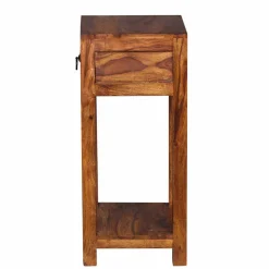 Holz Blumenständer Hoslo mit Schublade