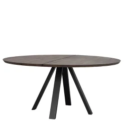 Holz Essgruppe in Rund - Granada (siebenteilig)